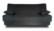 Wersalka JOLA GRAFIT sofa rozkładana ZE SPRĘŻYNAMI BONEL z pojemnikiem