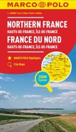 Northern France Marco Polo Map: Ile de France,