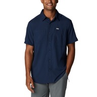 Pánska košeľa Columbia Silver Ridge Utility Lite collegiate navy L