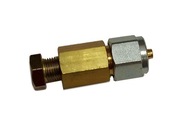 ZŁĄCZKA ZŁĄCZE PRZEWODU RURKI PCV/CU FARO D6/D6mm