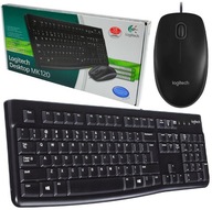 Zestaw przewodowy Logitech MK120 Czarny