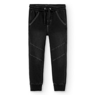 Chlapčenské športové nohavice a'la jeans Boboli 590295- black veľ.140