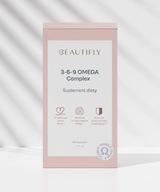 Omega 3-6-9 Complex prírodné mastné kyseliny, výživový doplnok Beautifly