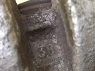 OPEL MERIVA A caliper brake right rear part