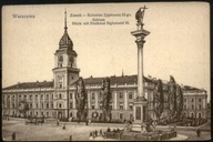 Warszawa Zamek - Kolumna Zygmunta - Ostrowski 1915