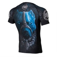 TRIČKO PIT BULL RASHGUARD SKULL DOG L