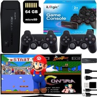 GRA TELEWIZYJNA KONSOLA RETRO MINI + 21000 GRY VIDEO EMULATOR + 2 PADY HDMI