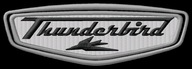 Naszywka dla fanów Triumph Thunderbird 900 1600 1700 haftowana z termofolią