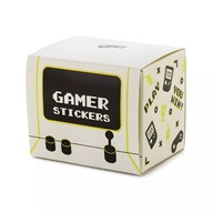 Samolepky Gamer pre hráčov v krabici rolka 270cm