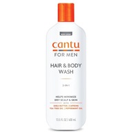 CANTU for Men 2 in 1 Hair & Body Wash 2 v 1 šampón a gél pre mužov