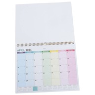 2024 Wall Calendar Large Desk Calendars Monthly Simple Calender for Home