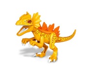 Duży składany dinozaur Dilofozaur 28cm klocki T-REX D26 +naklejka lego
