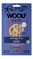 WOOLF EARTH NOOHIDE with DUCK / Kolagénové hryzadlá s kačicou S 90g