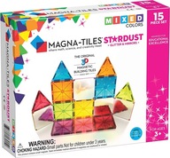 Magna-Tiles Stardust 15-dielna sada - magnety