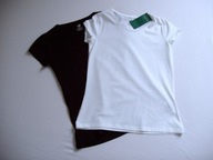 bluzka t-shirt 2-pak H&M r 158-164 , sport, w-f