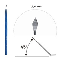 Nóż SLIT okulistyczny 2,4 mm zagięty 45 ° SSL24S