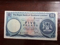 Banknot 5 funtów Szkocja