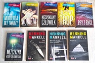 9x Mankell Fałszywy trop Piąta kobieta Piramida Cios Mężczyzna Morderca Psy