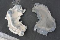 cover upper of a shock absorber right left TESLA S 12-16