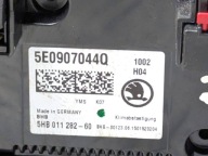 vezérlö panel a klímának Skoda Octavia 3 5E 2015 5E0907044Q