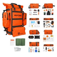 Plecak ewakuacyjny HELP BAG MAX zestaw ratunkowy na sytuację krysysową 40L