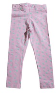 RESERVED Legginsy dziewczęce w gwiazdki roz 86-92 cm