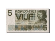 Banknot, Holandia, 5 Gulden, 1966, 1966-04-26, AU(