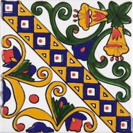 Keramická dlažba na stenu farebná, kuchynská dekorácia - 1 ks - Rabia