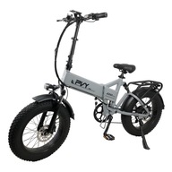 Skladací elektrobicykel PVY Z20 Plus 16.5AH 1000W 25km/h 120km Sivý