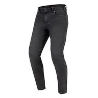 NOHAVICE JEANS REBELHORN NOMAD TAPERED FIT WASHED BLACK W36L32