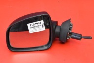 mirror left black, manually EU 024363 DACIA DUSTER 1 and HS 10-13