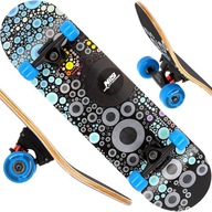 NILS Deskorolka Deska Klasyczna Drewniana Profilowana Skateboard