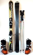 Narty ROSSIGNOL 110cm i buty r.20,0cm i kijki(286)