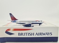 Model lietadla Boeing 737-200 BRITISH G-BGDL 1:400