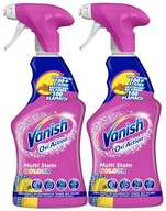 Súprava Vanish Oxi Action Odstraňovač škvŕn na textil sprej 2 x 500 ml