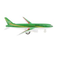 Modelová hračka zo zliatiny pre deti, batoľatá, lietadlo 777