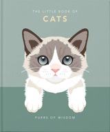 The Little Book of Cats: Purrs of Wisdom Orange