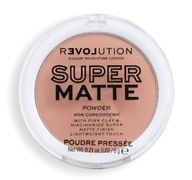 MakeUp Revolution Super Matte Medium Tan Puder prasowany