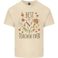 Best Teacher Ever Teaching Maths English Science Mens T-Shirt Koszulka