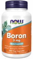 NOW Foods BORON Boron 3 mg 250 kap.