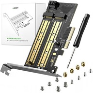 UGREEN KARTA ROZSZERZEŃ ADAPTER PCIe 3.0 x4 DO SSD M.2 M-KEY / M.2 B-KEY