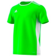 Koszulka męska adidas Entrada 18 zielona piłkarska, sportowa rozmiar L