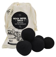 SMART WASH Vlněné koule do sušičky 6ks BLACK