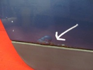 AUDI A4 B6 8E 8E2 8E5 MALYSZ 2000-2004 PLAT side door rear part right LZ5W