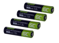 GREEN CELL AKUMULÁTORY TYČINKY 4X AAA R3 950MAH