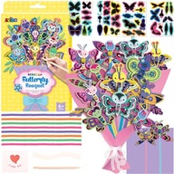 DIY készlet Pillangók Gyerekeknek Rajzolás Scratch Kaparós sorsjegy