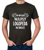 koszulka NAJLEPSZY LOGOPEDA prezent