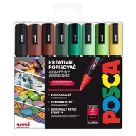 POSCA PC-5M marker készlet - EARTH 8 db