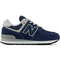 Niebieskie Skóra naturalna New Balance r.32,5