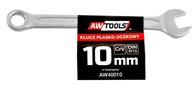 Klucz płasko-oczkowy 10 mm CrV DIN3113 AWTOOLS